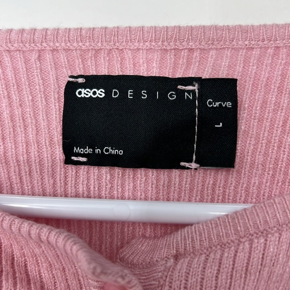 Asos curve NWOT women’s cardigan sweater large - Picture 3 of 6